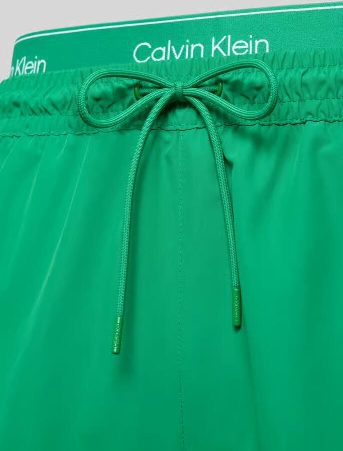 Calvin Klein Underwear regular fit zwemshorts met geïntegreerde slip