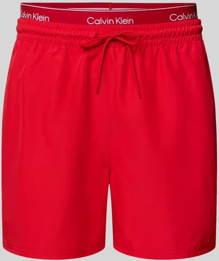 Calvin Klein Underwear regular fit zwemshorts met geïntegreerde slip - Foto 2