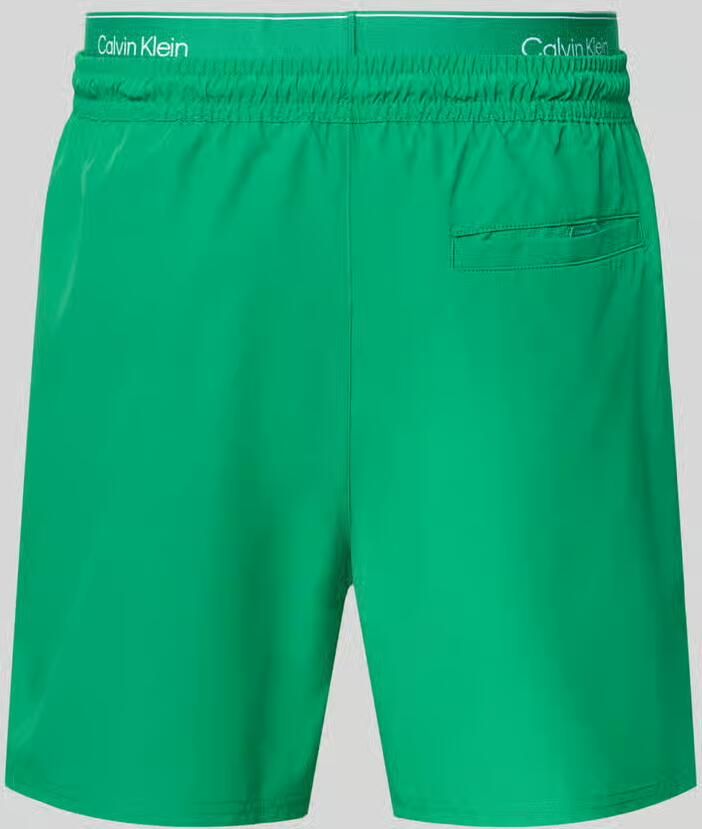 Calvin Klein Underwear regular fit zwemshorts met geïntegreerde slip