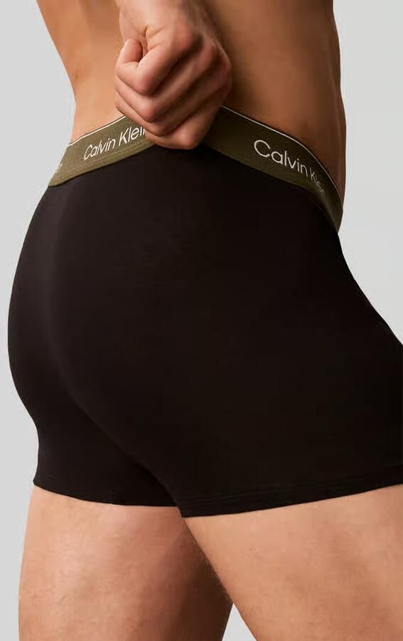 Calvin Klein Underwear relaxed fit trunks van katoenmix in set van 5 - Foto 4