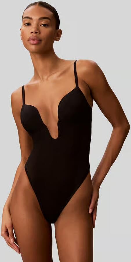Calvin Klein Underwear Shapewear body met diepe v-hals - Foto 3
