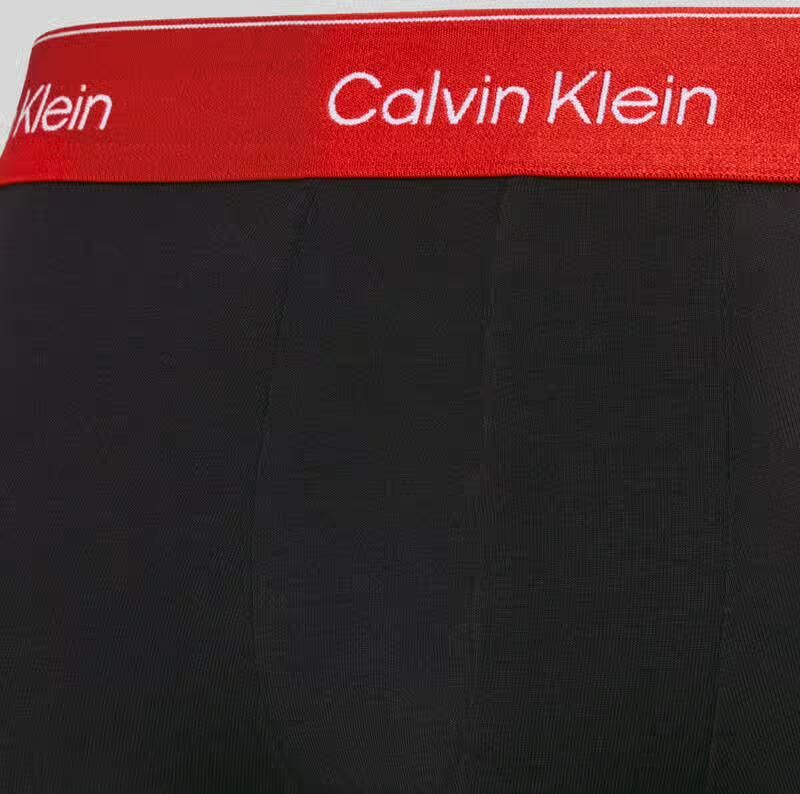 Calvin Klein Underwear Slim fit boxershort met logodetail in een set van 3 stuks