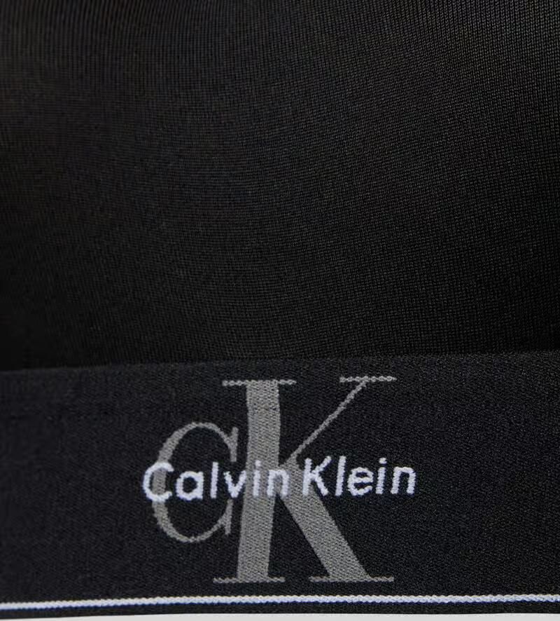 Calvin Klein Underwear Slim fit bralette met logo-stitching