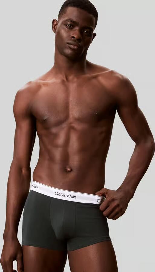 Calvin Klein Underwear Low rise boxershort van katoenmix in set van 3