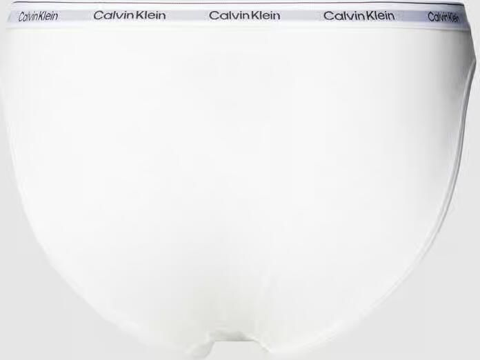 Calvin Klein Underwear Slip in effen design in een set van 3 stuks