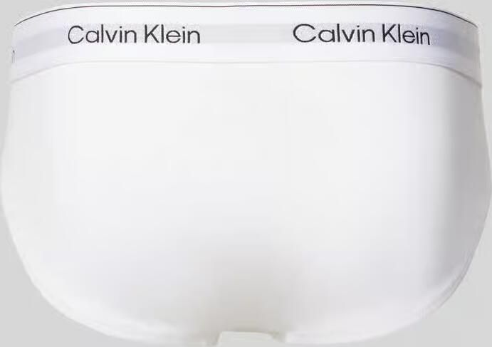 Calvin Klein Underwear Slip met elastische band met label in een set van 3 stuks