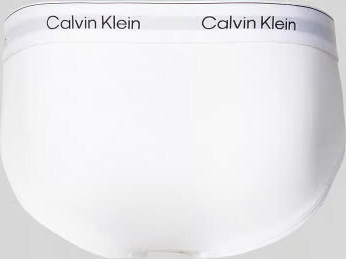 Calvin Klein Underwear Slip met elastische band met label in een set van 3 stuks