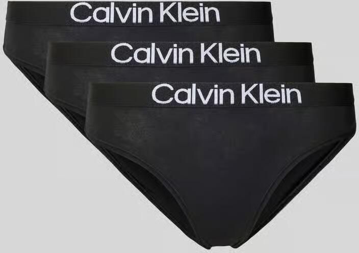 Calvin Klein Underwear Slip van katoenmix in set van 3 - Foto 2