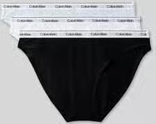Calvin Klein Underwear Slip van katoenmix in set van 3