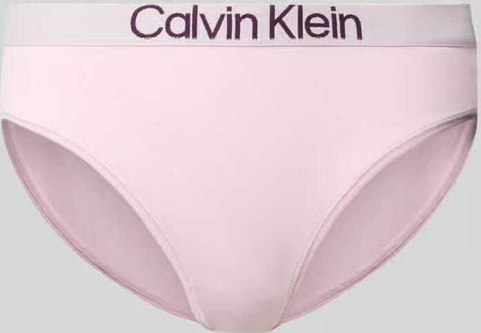Calvin Klein Underwear Slip van katoenmix met label in band - Foto 2