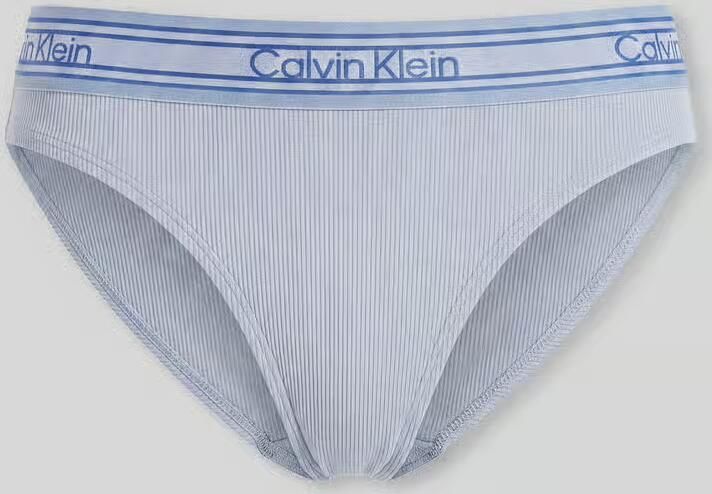Calvin Klein Underwear Slip van mix van katoen en modal model 'RETRO'