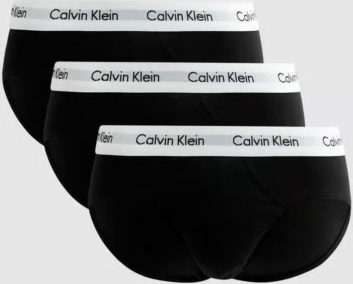 Calvin Klein Men slip Underwear 3 Hip Brief U2661G low waist pack new Zwart Heren