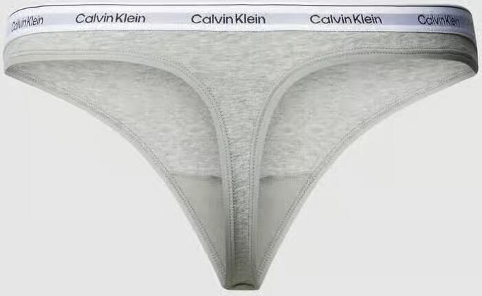 Calvin Klein Underwear String in effen design - Foto 5
