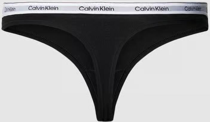 Calvin Klein Underwear String in effen design - Foto 5