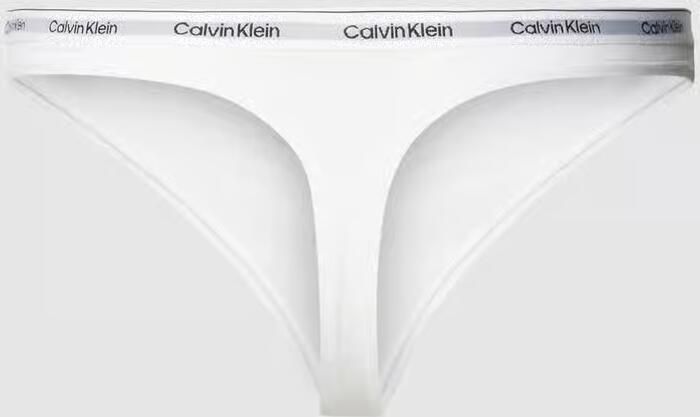 Calvin Klein Underwear String in effen design - Foto 5