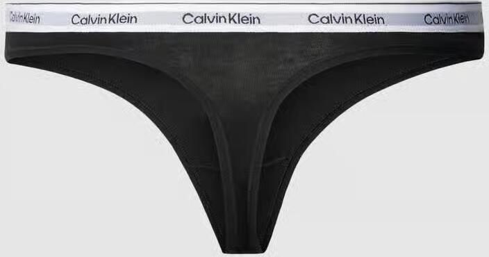 Calvin Klein Tanga 3 PACK THONG (LOW-RISE) String low waist met logoband (3 stuks) - Foto 5