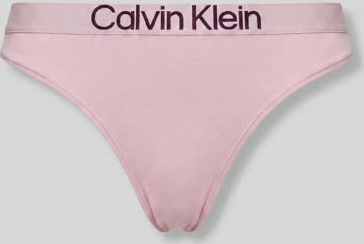 Calvin Klein Underwear String met elastische label in band