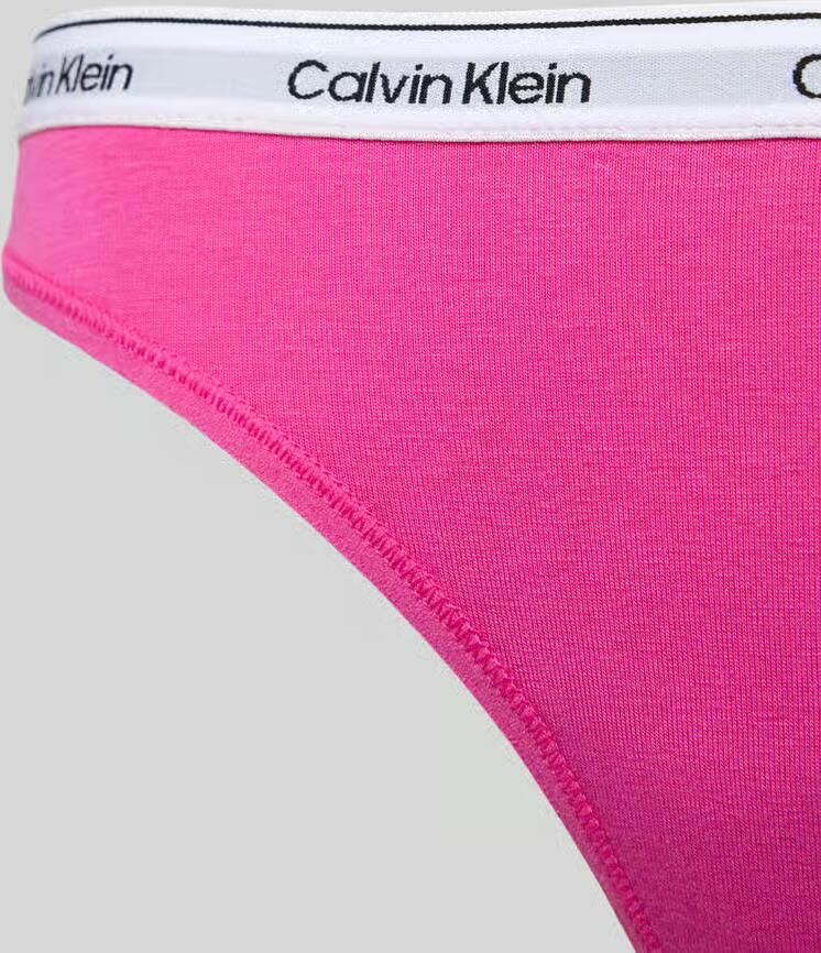 Calvin Klein Underwear String met elastische tailleband in 3-pack - Foto 4