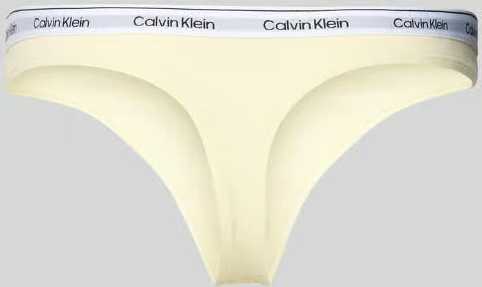 Calvin Klein Underwear String met elastische tailleband in 3-pack