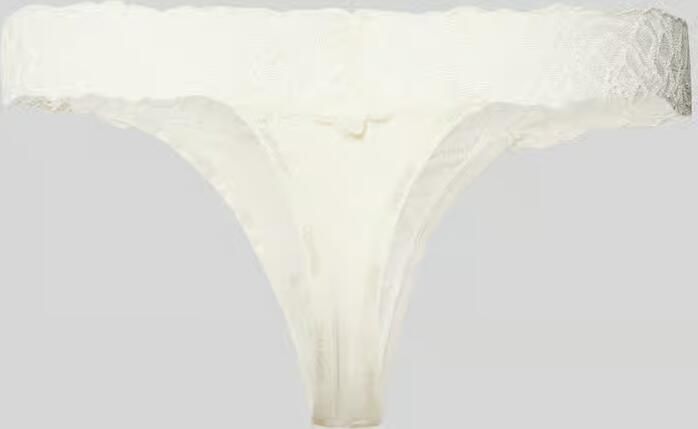 Calvin Klein Stringtanga THONG met kant op de band - Foto 7