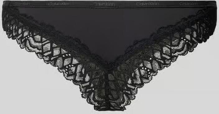 Calvin Klein Underwear String met labelprints - Foto 7