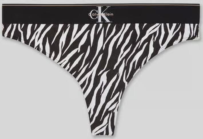 Calvin Klein Underwear string met logodetail - Foto 2