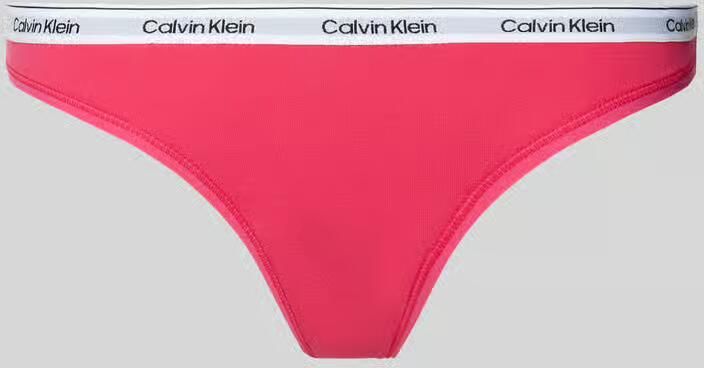Calvin Klein Underwear String met logostitching model 'Carousel'