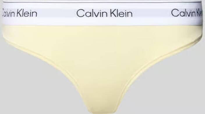 Calvin Klein Underwear String van katoenmix - Foto 2