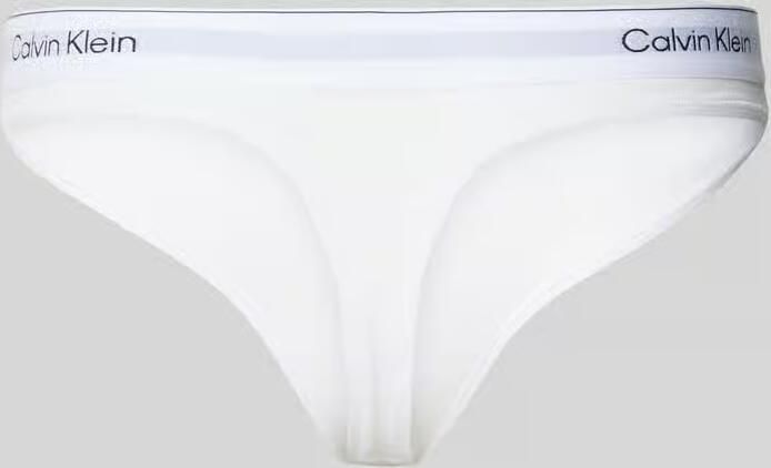 Calvin Klein String Modern Cotton met brede boord - Foto 8