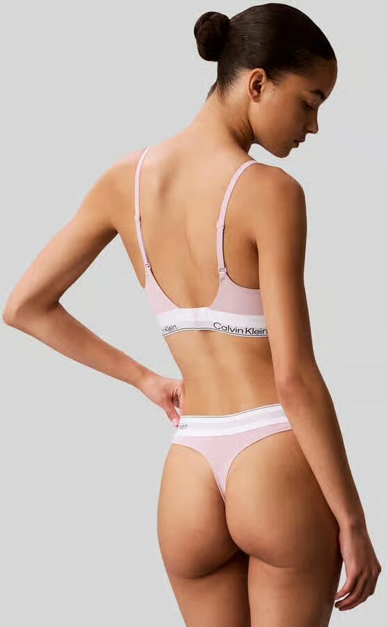 Calvin Klein Underwear String van katoenmix - Foto 2