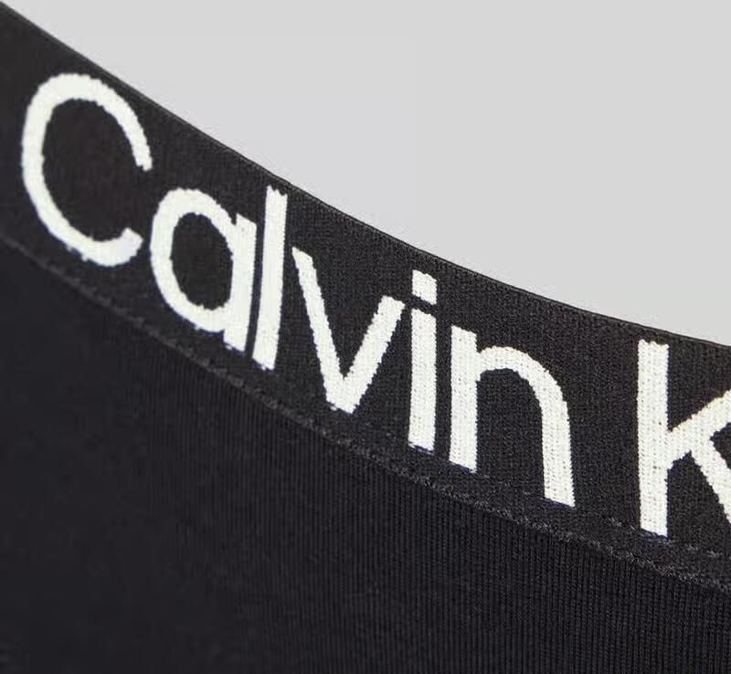 Calvin Klein Underwear String van katoenmix in 3-pack