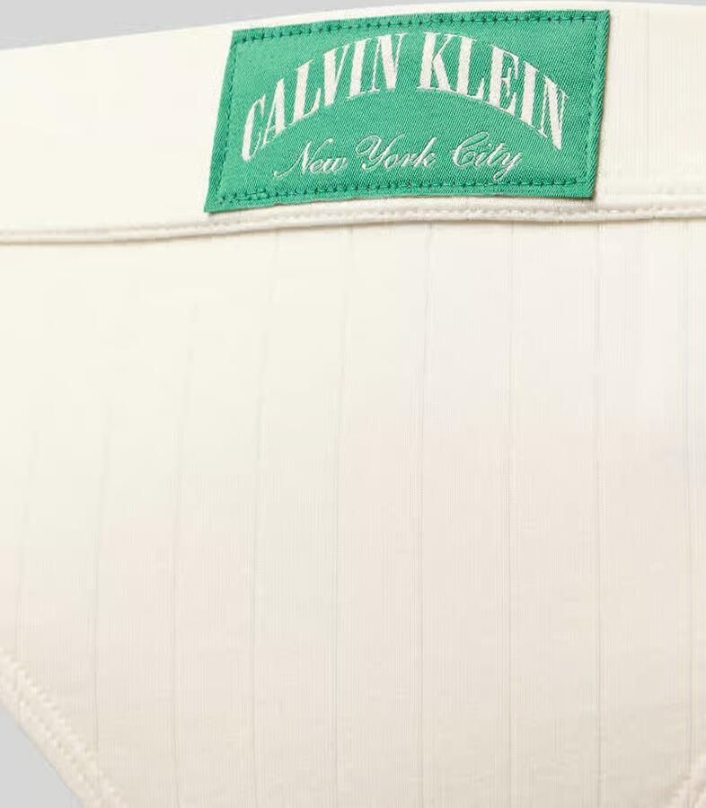 Calvin Klein Underwear String van katoenmix model 'THONG'