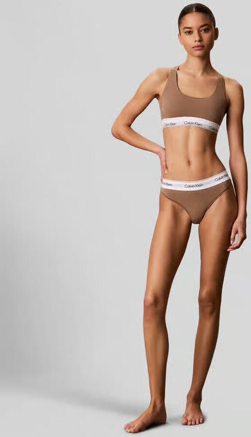 Calvin Klein Underwear String van mix van katoen en modal - Foto 2