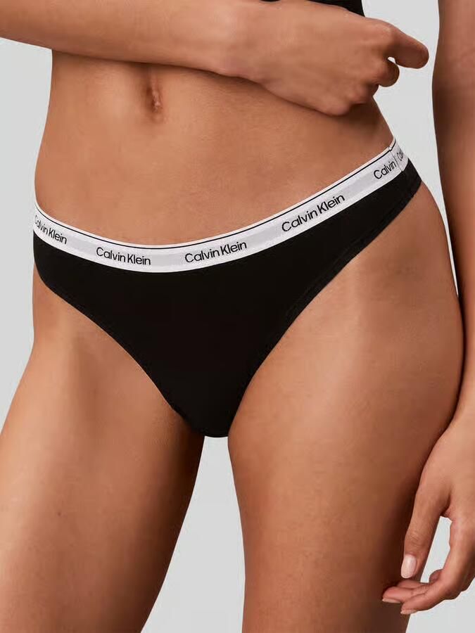 Calvin Klein Underwear Strings van katoenmix in set van 5