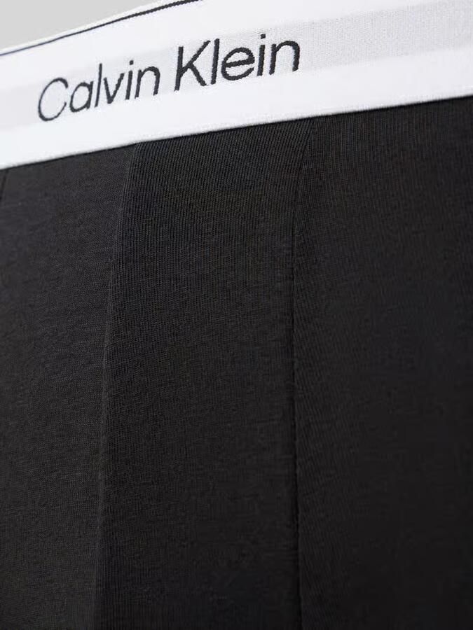Calvin Klein Underwear Trunks met elastische band met label in set van 5 - Foto 2