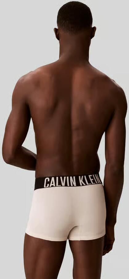 Calvin Klein Underwear Trunks van katoenmix met labelopschrift in een set van 3