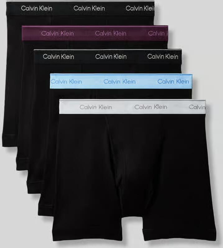 Calvin Klein Underwear Trunks van puur katoen in set van 5 - Foto 2
