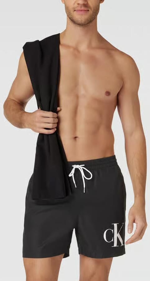 Calvin Klein Underwear Zwemshort en strandhanddoek in set - Foto 2