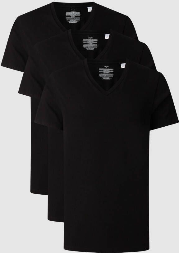 Calvin Klein Underwear Classic fit T-shirt van katoen in set van 3 stuks