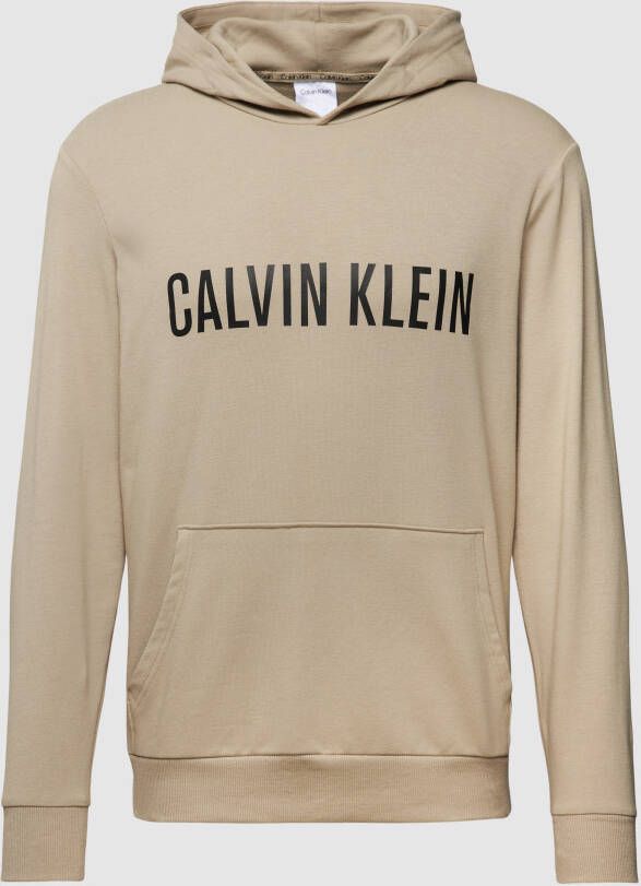 Calvin Klein Underwear Hoodie met labelprint