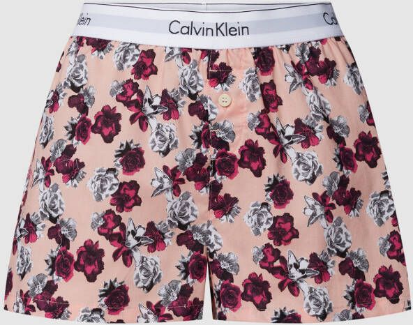 Calvin Klein Underwear Korte broek met all-over motief