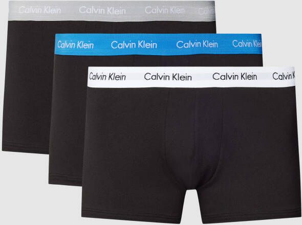 Calvin Klein Trunk LOW RISE TRUNK 3PK in plus-size-maten (Set van 3)