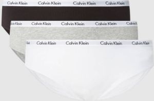 Calvin Klein Underwear Plus SIZE slip met stretch in een set van 3 stuks