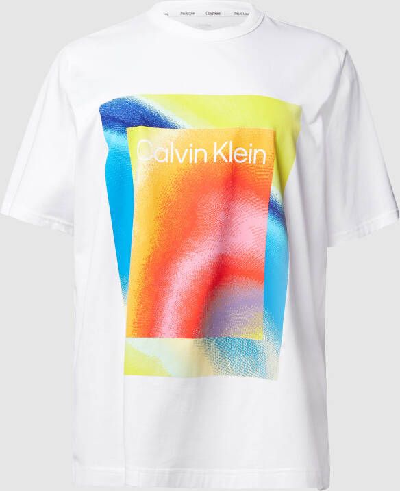 Calvin Klein Underwear Plus SIZE T-shirt met labelprint