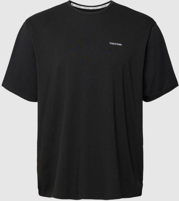 Calvin Klein Underwear Plus SIZE T-shirt met labelstitching