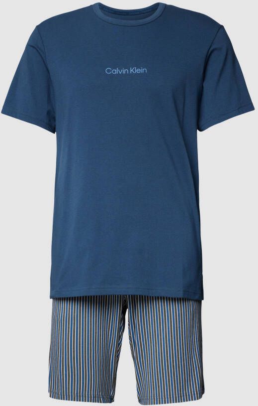 Calvin klein Pyjama's nachthemden Jeans SHORT SET