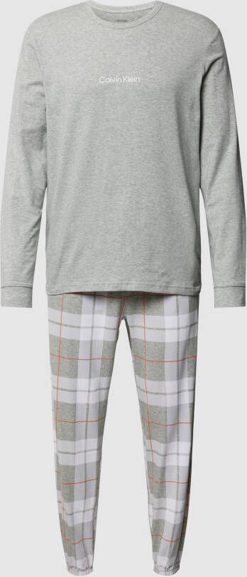 Calvin Klein Underwear Pyjamabovendeel met labelprint