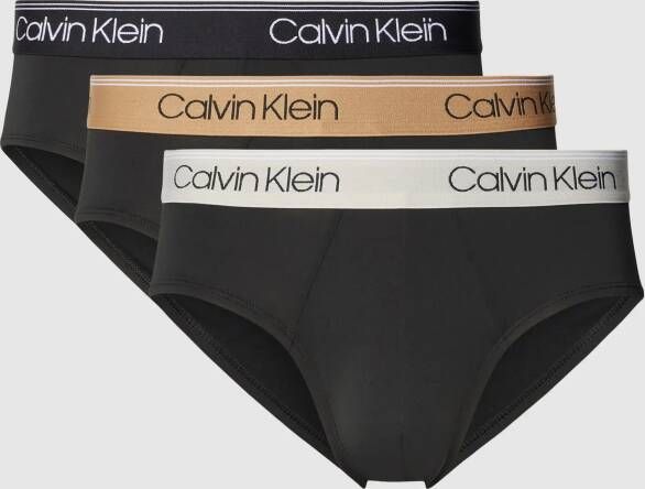Calvin Klein Hipster HIP BRIEF 3PK met elastische logo-band (Set van 3)
