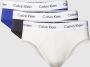 Calvin Klein Underwear Slip met elastische band met logo in een set van 3 stuks model 'HIP BRIEF 3PK' - Thumbnail 1