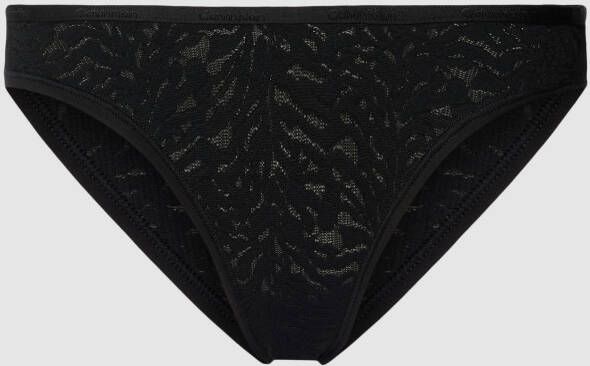 Calvin Klein Underwear Slip met kant model 'INTRINSIC'